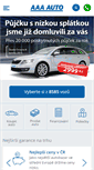 Mobile Screenshot of aaaauto.cz